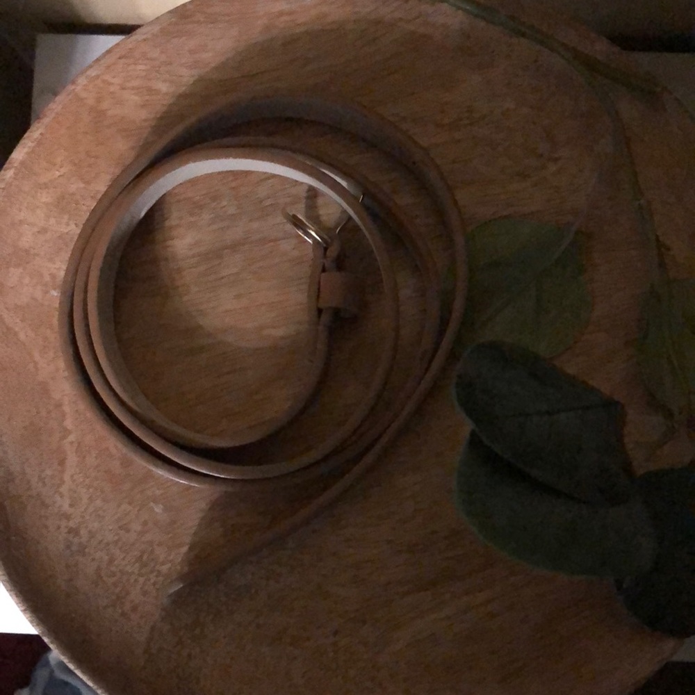 Tan belt from Walmart